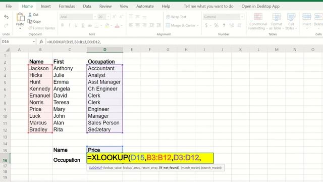 Excel XLOOKUP function tip - handling #N/A Errors смотреть онлайн