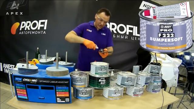 Как правильно нанести на бампер шпатлевку для пластика? Инструкция по применению [HB BODY] смотреть онлайн