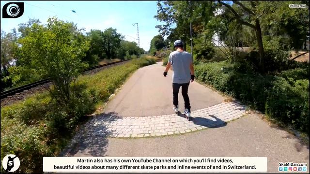 Learn How To SimPlow On Inline Skates - SimBro SimBrakes - How To Stop On Inline Skates #02 смотреть онлайн