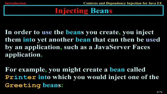 Introduction to Contexts and Dependency Injection for Java EE смотреть онлайн