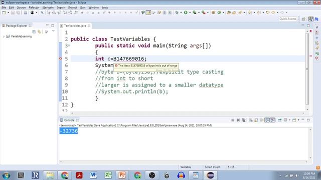 Data Types in Java with practical execution based explanations смотреть онлайн