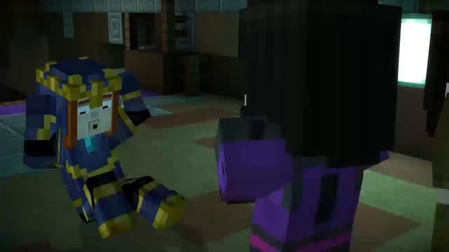 LIVE in minecraft story mode! ( ep.7 ) LETS KILL PAMA!! I GOT CHIPED!! WE ARE GOING HOME...SOON!!?? смотреть онлайн