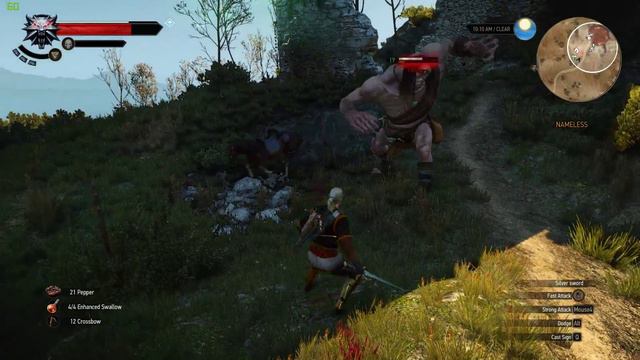 The Witcher 3: Wild Hunt | Killing CYCLOPS | 1080p смотреть онлайн