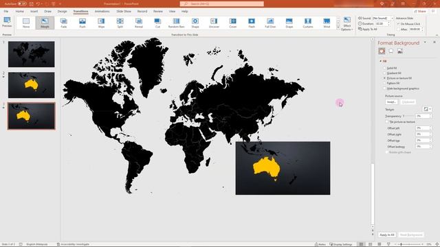 Making a Map Animation using Microsoft PowerPoint смотреть онлайн