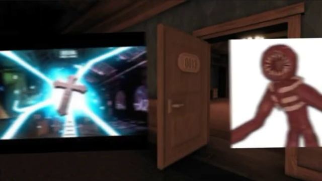 CRUCIFIX VS DOORS #roblox #мем #tiktok смотреть онлайн