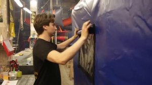 Надувная мобильная палатка ТТ 9. (Утепленная модель) Сделано в России
