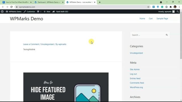 How to Find Out What WordPress Theme a Site is Using 2021 tutorial смотреть онлайн