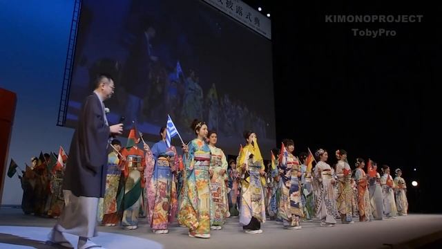 Шоу-демонстрация кимоно от KIMONO PROJECT (все страны)