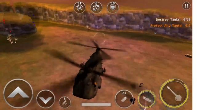 Gunship Battle , Mission All-Out War, Chinook Helicopter смотреть онлайн