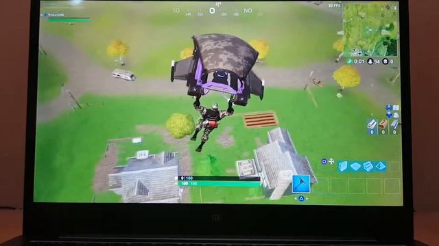 Xiaomi mi Notebook Air 13.3 2018 FORTNITE смотреть онлайн