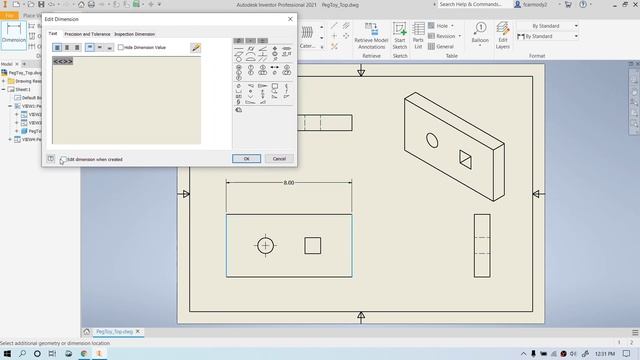 Autodesk Inventor 2021 : 6 : Create a Multi View Drawing смотреть онлайн