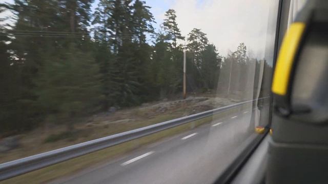 Sweden, Stockholm, Bus 620 Ride From Åkersberga To Norrtälje