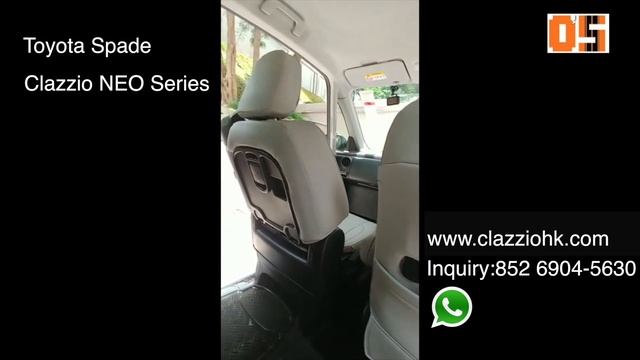 Toyota Spade w/ Clazzio NEO Series Seat Cover 汽車椅套 смотреть онлайн