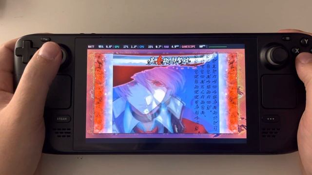 Akai katana shin Steam deck gameplay shmup смотреть онлайн