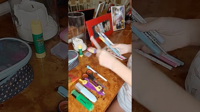 собираем мой пенал ко второй четверти?//а как вы закончили четверть?? смотреть онлайн