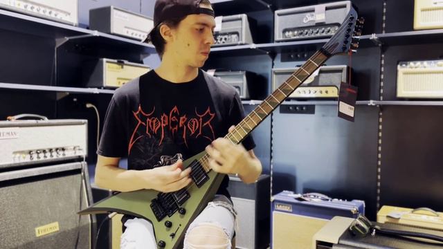 Jackson RRX24 Army Matte Shredding