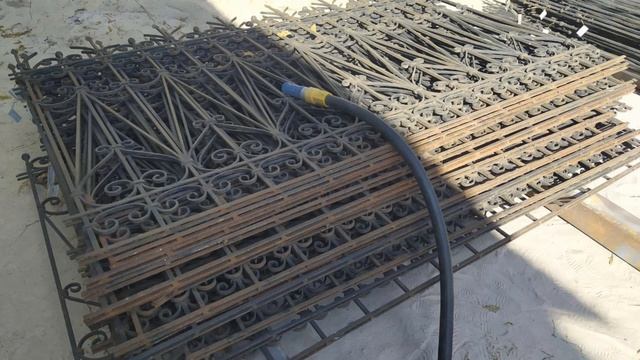 Избавляемся от ржавчины на кованом заборе смотреть онлайн