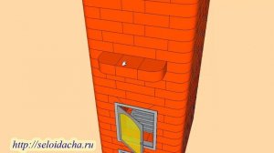 Маленькая печь "Стелла" из кирпича, дровяная, для дома и дачи своими руками. Как сделать печь