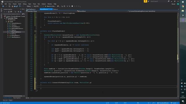 Генерация подземелья как в Binding of Isaac [Unity 3D] [Tutorial] смотреть онлайн