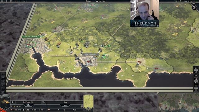Panzer Corps 2 - Generalissimus Campaign - Episode 49 - Sealion Bridgehead P1 смотреть онлайн