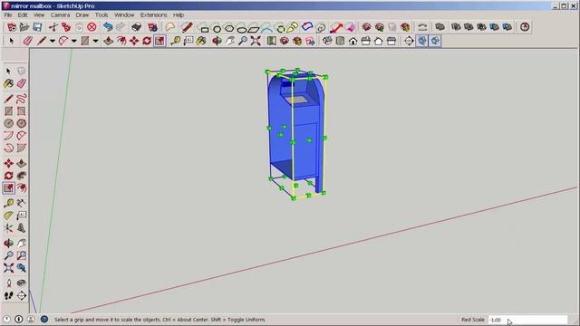 SketchUp: How To Mirror