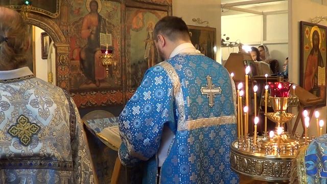 15.02.2018. Сретение Господне. Чтение Апостола смотреть онлайн