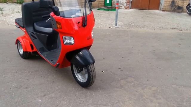 Скутер Honda Gyro Canopy 50 TA03 PGM-FI, 4-stroke, injection, Kupiscooter.ru смотреть онлайн