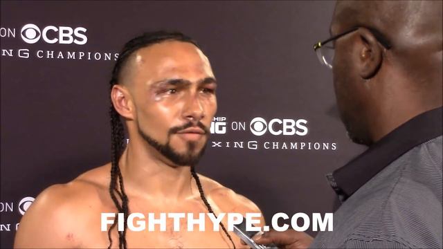 KEITH THURMAN IMMEDIATELY AFTER WIN OVER SHAWN PORTER; ANALYZES PERFORMANCE IN DRESSING ROOM смотреть онлайн