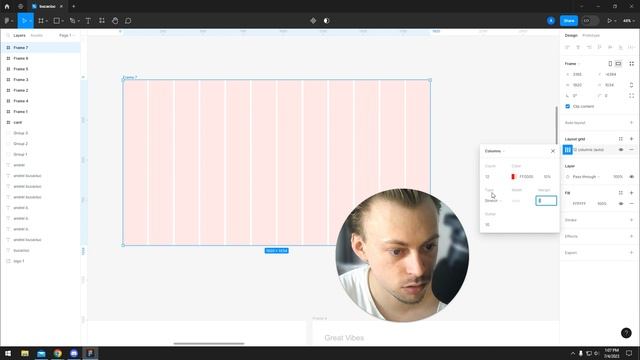 How To Make A 12 Column Grid In Figma