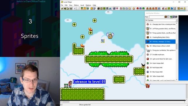Lunar Magic Tutorials [Episode 1: Getting Started] Super Mario World ROM hack building смотреть онлайн