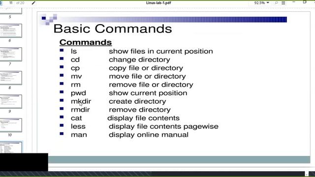 Linux Commands for Python Developers : Basic Linux Commands смотреть онлайн