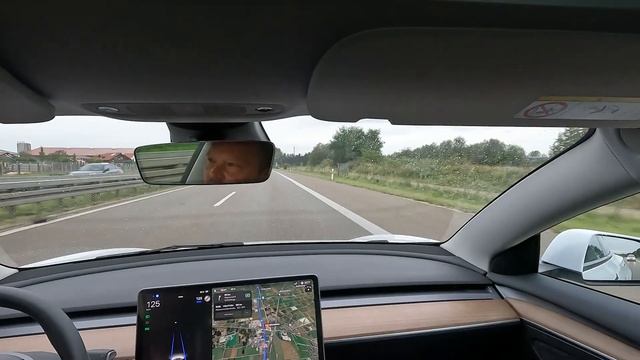 Mit dem Elektroauto Tesla Model 3SR+ zum Bodensee смотреть онлайн