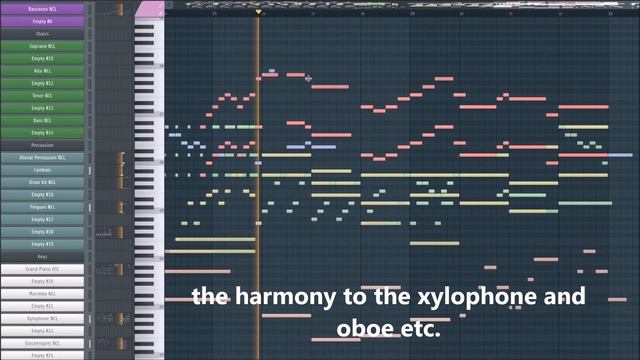 Piano Sketch vs. Finished Song: Fly with the Wind смотреть онлайн