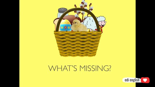 Let's fill our Easter basket! Easter Vocabulary for Kids. WHAT'S MISSING?! смотреть онлайн