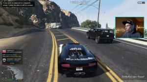 GTA 5 Игра за Полицейского #13   ПАТРУЛЬ НА БУГАТТИ!! ГТА 5 МОДЫ LSPFR