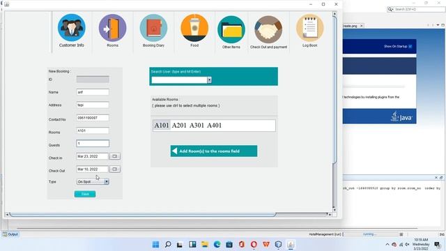 Hotel management system project using java смотреть онлайн