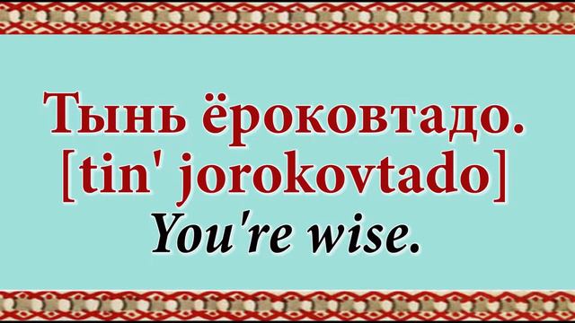 Erzya-English 2 part 8 lesson Subject you (pl) + predicate смотреть онлайн