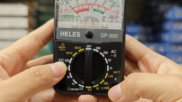 Multitester Heles SP900 Multimeter Analog SP-900 Tester Pocket Size Mini смотреть онлайн