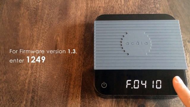 Acaia Scale: Updating Your Firmware смотреть онлайн