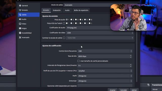 La mejor configuración de OBS STUDIO 2024 - JUST CHATING, JUEGOS, PODCAST, ETC. смотреть онлайн