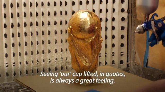 Inside the World Cup trophy factory | AFP смотреть онлайн