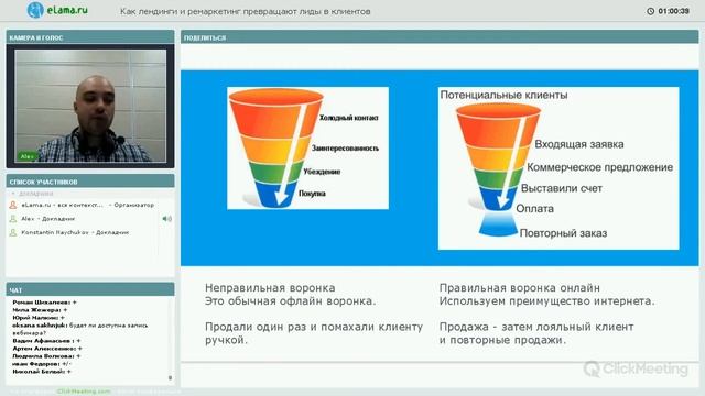 «Как лендинги и ремаркетинг превращают лиды в клиентов», Константин Найчуков и Алексей Шендо смотреть онлайн