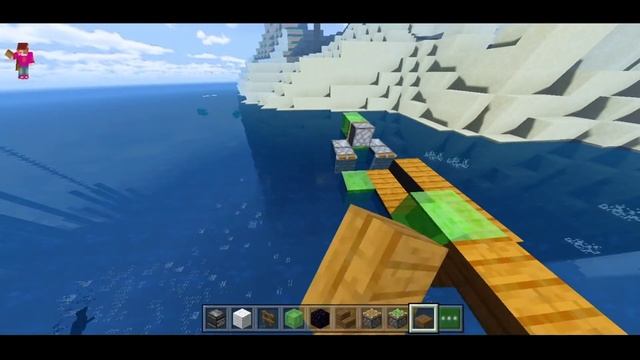 Рабочий корабль в майнкрафт  без модов