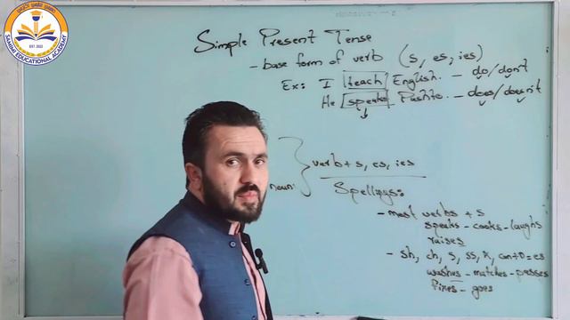 10 Simple Present Tense Spelling and Pronunciation смотреть онлайн