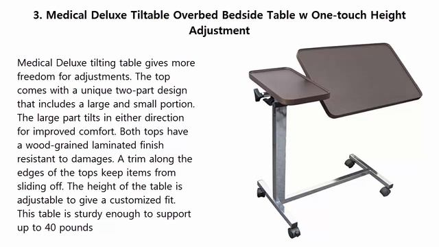 Top 5 Best Hospital Bed Tables 2019 in 2020 смотреть онлайн