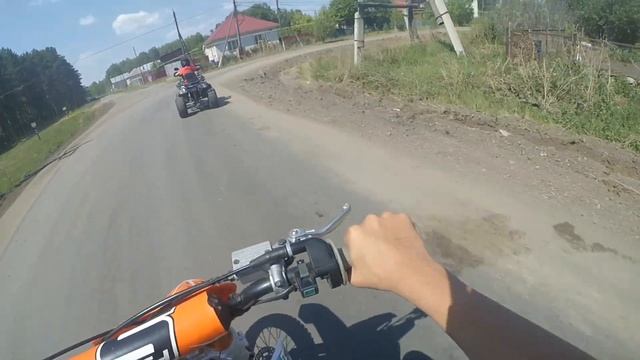 Поездка в другую деревню - 25 километров! смотреть онлайн