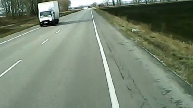 разрыв переднего колеса фуры смотреть онлайн