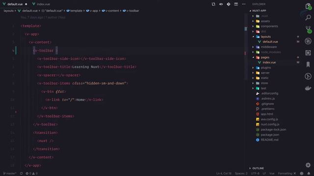 18 Nuxt JS beginner tutorial - Start weather app project смотреть онлайн