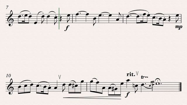 Гендель Сицилиана - видео-минусовка с нотами для саксофона-сопрано. Темп восьмая = 50 смотреть онлайн