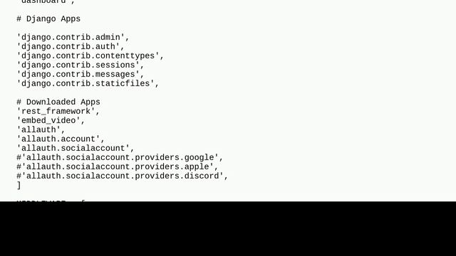 Django Allauth - ModuleNotFoundError: No module named 'allauth.account.middleware' even when djan.. смотреть онлайн